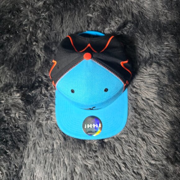 Jordan Melo M10 Snapback Hat Carmelo Anthony Rare Jumpman Flat Brim - Picture 3 of 8